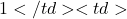 1</td> <td>