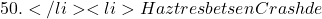 50.</li> <li>Haz tres bets en Crash de